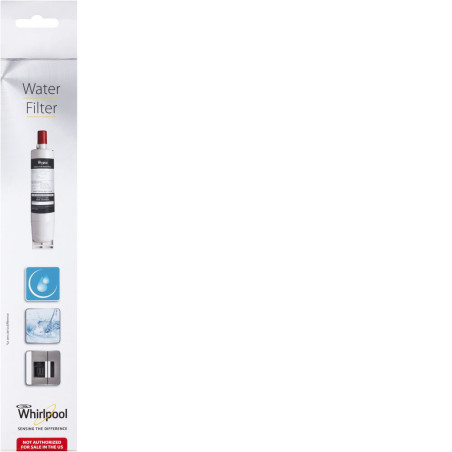 Whirlpool SBS200 water filter Wit