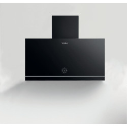 Whirlpool WHVA 62F LM K Montée au mur Noir 485 m³/h 2