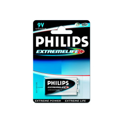 Philips ExtremeLife Batterij 6LR61/12B