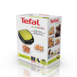 Tefal SW341312 wafelijzer 2 wafel(s) 700 W Zwart, Groen 2