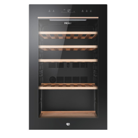Haier Wine Bank 50 Serie 5 HWS49GA Refroidisseur de vin compresseur Pose libre Noir 49 bouteille(s)