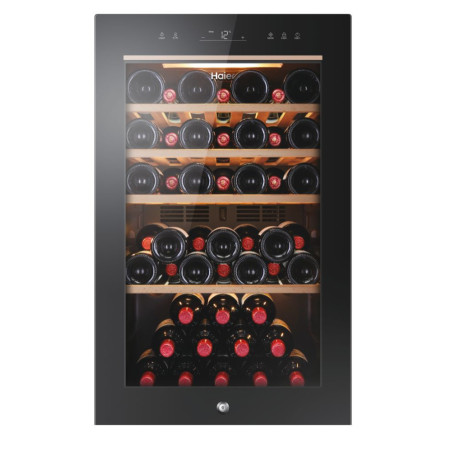 Haier Wine Bank 50 Serie 5 HWS49GA Refroidisseur de vin compresseur Pose libre Noir 49 bouteille(s)