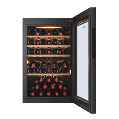 Haier Wine Bank 50 Serie 5 HWS49GA Refroidisseur de vin compresseur Pose libre Noir 49 bouteille(s)