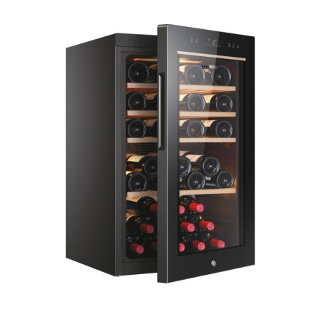 Haier Wine Bank 50 Serie 5 HWS49GA Refroidisseur de vin compresseur Pose libre Noir 49 bouteille(s)