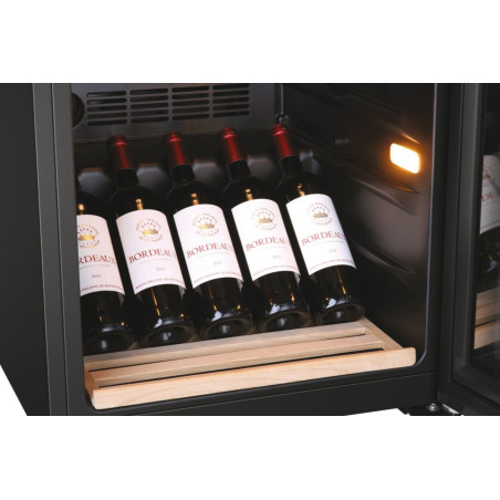 Haier Wine Bank 50 Serie 5 HWS49GA Refroidisseur de vin compresseur Pose libre Noir 49 bouteille(s)
