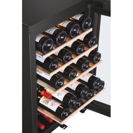 Haier Wine Bank 50 Serie 5 HWS49GA Refroidisseur de vin compresseur Pose libre Noir 49 bouteille(s)