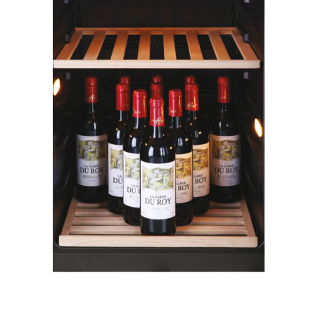 Haier Wine Bank 50 Serie 5 HWS49GA Refroidisseur de vin compresseur Pose libre Noir 49 bouteille(s)
