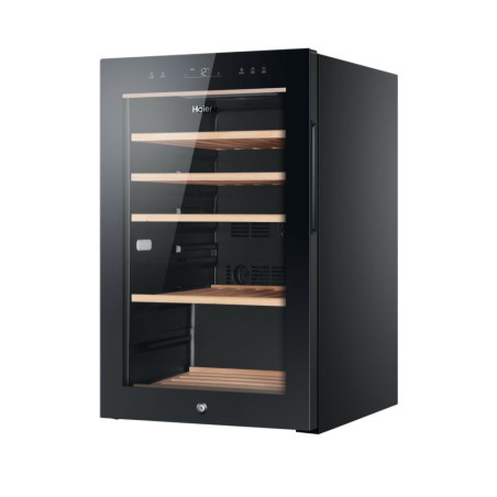 Haier Wine Bank 50 Serie 5 HWS49GA Refroidisseur de vin compresseur Pose libre Noir 49 bouteille(s)