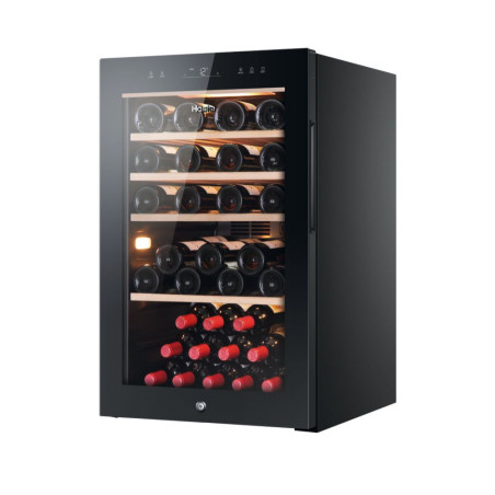 Haier Wine Bank 50 Serie 5 HWS49GA Refroidisseur de vin compresseur Pose libre Noir 49 bouteille(s)