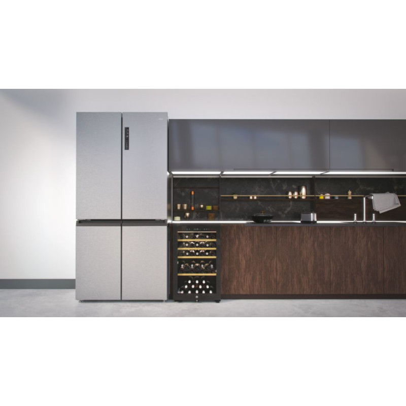 Haier Wine Bank 50 Serie 5 HWS49GA Refroidisseur de vin compresseur Pose libre Noir 49 bouteille(s)
