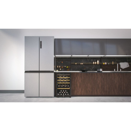 Haier Wine Bank 50 Serie 5 HWS49GA Refroidisseur de vin compresseur Pose libre Noir 49 bouteille(s)