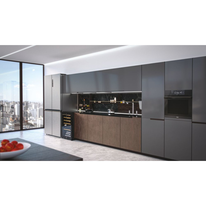 Haier Wine Bank 50 Serie 5 HWS49GA Refroidisseur de vin compresseur Pose libre Noir 49 bouteille(s)