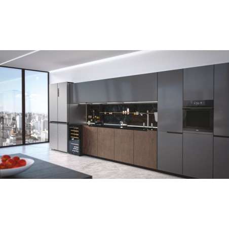 Haier Wine Bank 50 Serie 5 HWS49GA Refroidisseur de vin compresseur Pose libre Noir 49 bouteille(s)