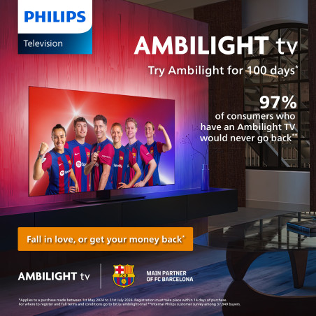 Philips 55PML9009/12 TV 139,7 cm (55") 4K Ultra HD Smart TV Wifi Noir 1000 cd/m²