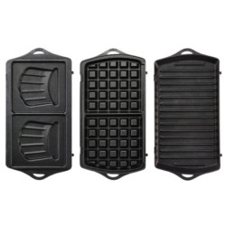 Tefal Break Time SW6148 gaufrier et appareil à croque-monsieur Noir, Gris 2