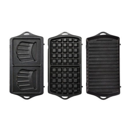 Tefal Break Time SW6148 sandwich maker Zwart, Grijs