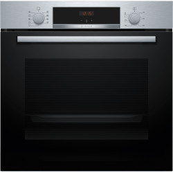 Bosch Serie 4 HBA534BS3 four 71 L 3400 W Noir, Acier inoxydable