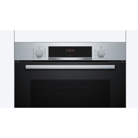 Bosch Serie 4 HBA534BS3 four 71 L 3400 W Noir, Acier inoxydable