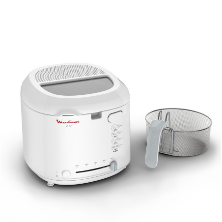 Moulinex AF2031 Enkel Vrijstaand 1600 W Frituurpan Wit