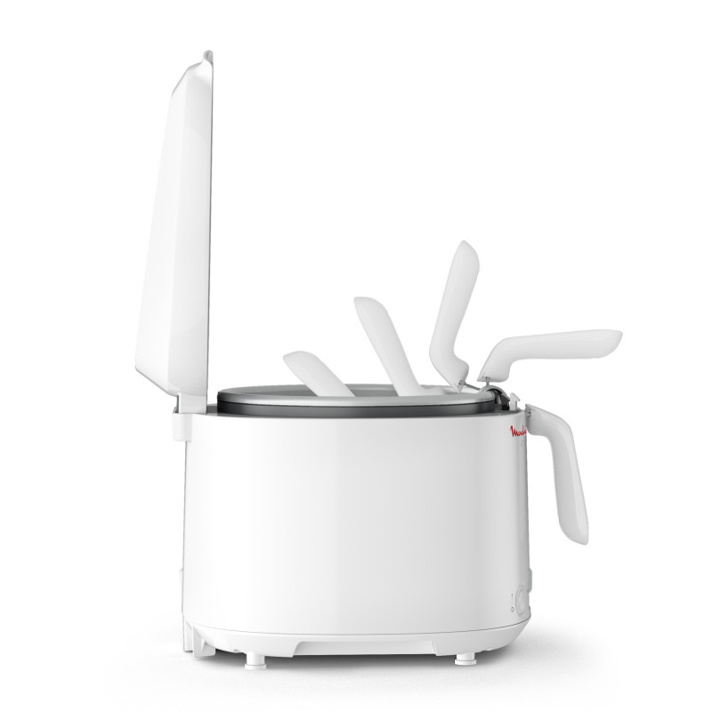 Moulinex AF2031 Enkel Vrijstaand 1600 W Frituurpan Wit