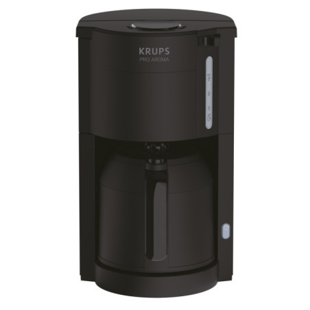 Krups Evidence filterkoffiezetapparaat met een inhoud van 1 liter en thermoskan KM3038