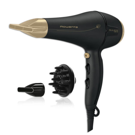 Rowenta Signature Pro CV7846F0 sèche-cheveux 2200 W Noir, Or