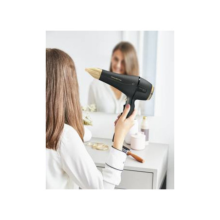 Rowenta Signature Pro CV7846F0 haardroger 2200 W Zwart, Goud