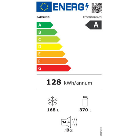 Samsung RB53DG706AS9 Vrijstaand 538 l Roestvrijstaal
