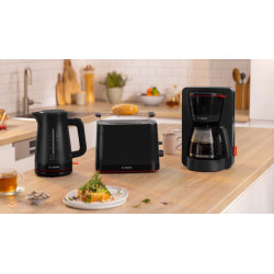 Bosch TKA3M133 machine à café Semi-automatique Machine à café filtre 1,4 L 2