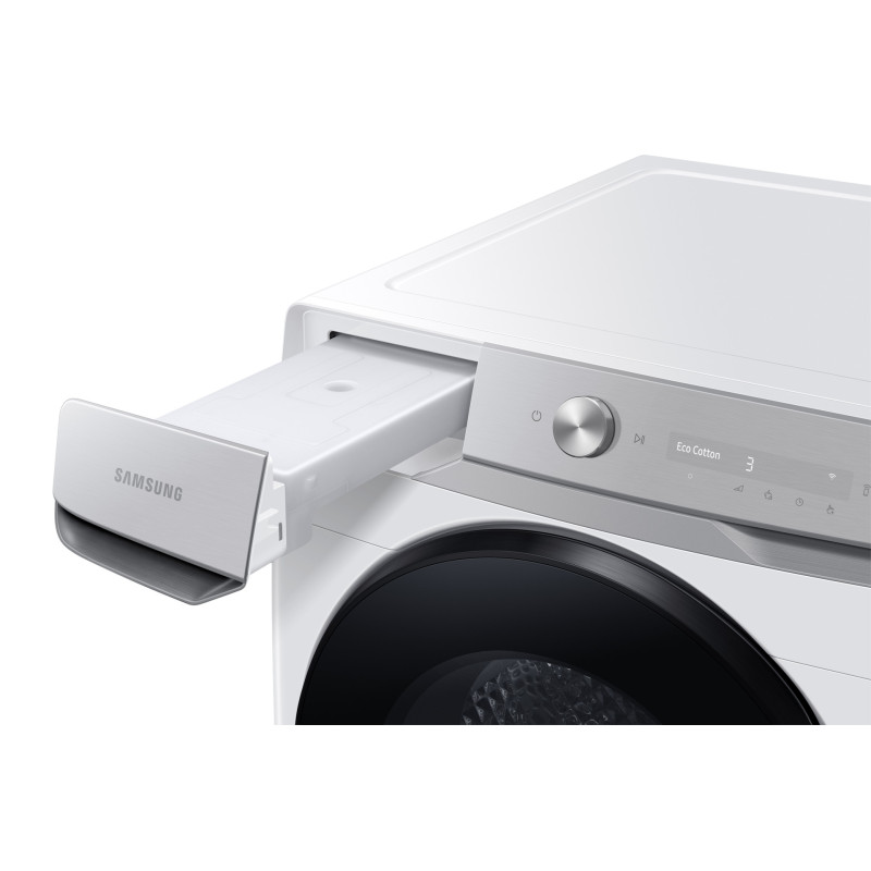 Samsung Sèche-linge Blanc Pompe à chaleur hybride / AI Dry / AI Control / Optimal Dr DV16DG8600BWU3 Classe C
