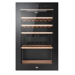 Haier Wine Bank 50 Serie 5 HWS49GA Refroidisseur de vin compresseur Pose libre Noir 49 bouteille(s)