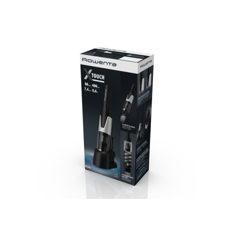 Rowenta X-Touch AC9736 aspirateur de table Gris, Blanc Sans sac