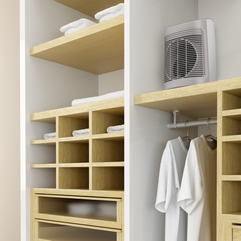 Rowenta Instant Comfort SO6520 Intérieure Gris 2400 W Chauffage de ventilateur électrique