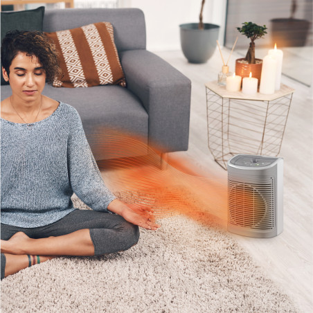 Rowenta Instant Comfort SO6520 Intérieure Gris 2400 W Chauffage de ventilateur électrique