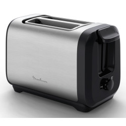 Moulinex LT5S0DE0 broodrooster 7 2 snede(n) 1200 W Zwart, Roestvrijstaal