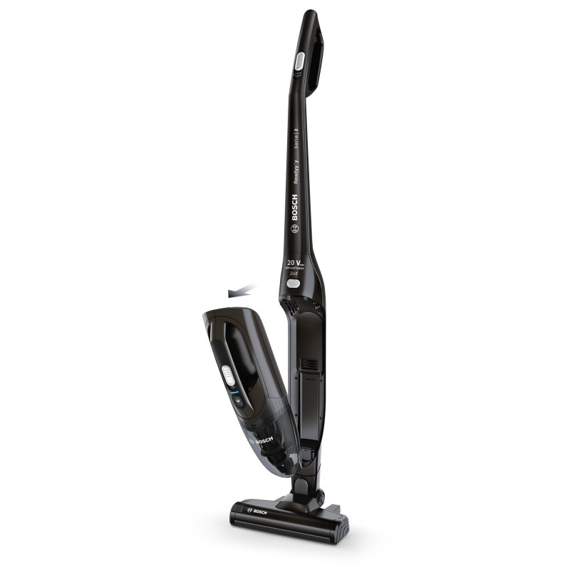 Bosch Serie 2 BBHF220 aspirateur balai et balai électrique Aspirateur-balai 2 en 1 Batterie Sec Sans sac Noir