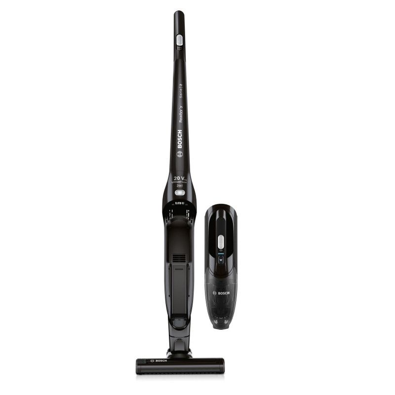 Bosch Serie 2 BBHF220 steelstofzuiger & elektrische bezem 2-in-1-steelstofzuiger Batterij/Accu Droog Zakloos Zwart