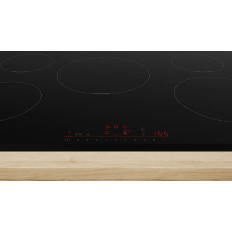 Bosch Serie 6 PIV831HC1E kookplaat Zwart Ingebouwd 80 cm Inductiekookplaat zones 5 zone(s)