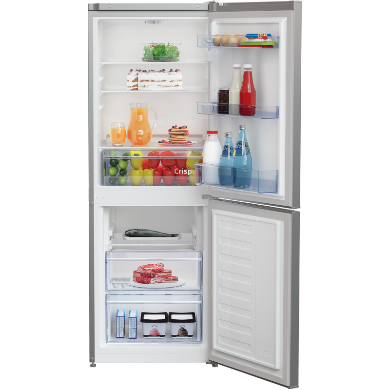 Beko RCSA240K40SN koel-vriescombinatie Vrijstaand 229 l Zilver