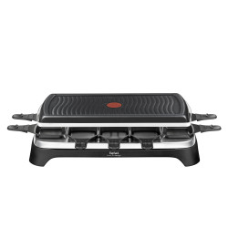 Tefal RE4588 raclette 10 personne(s) 1350 W Noir, Acier inoxydable 2