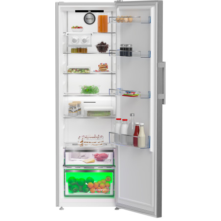 Beko B7RMLNE446ZXP réfrigérateur Pose libre 365 L Acier inoxydable