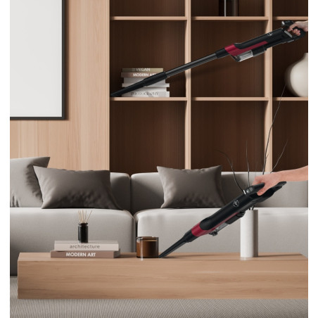 Hoover HF210H 011 2-in-1-steelstofzuiger Batterij/Accu Droog EPA Zakloos 165 W Zwart, Rood