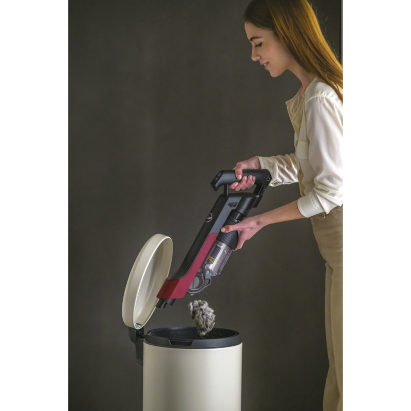 Hoover HF210H 011 2-in-1-steelstofzuiger Batterij/Accu Droog EPA Zakloos 165 W Zwart, Rood