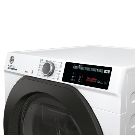 Hoover H-DRY 500 NDE C8TBBEX-S wasdroger Vrijstaand Voorbelading 8 kg Wit