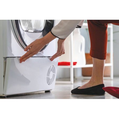 Hoover H-DRY 500 NDE C8TBBEX-S wasdroger Vrijstaand Voorbelading 8 kg Wit