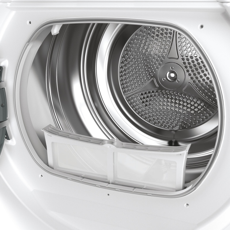 Hoover H-DRY 500 NDE C8TBBEX-S wasdroger Vrijstaand Voorbelading 8 kg Wit