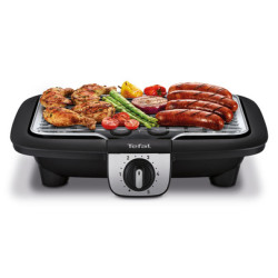 Tefal EasyGrill BG930812 buitenbarbecue & grill Tafelblad Electrisch Zwart, Grijs 2100 W 2