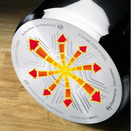 Tefal Emotion E3012904 steelpan 3 l Rond Roestvrijstaal