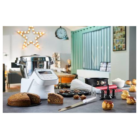Moulinex YY4525FG robot ménager 1550 W 3 L Gris, Blanc
