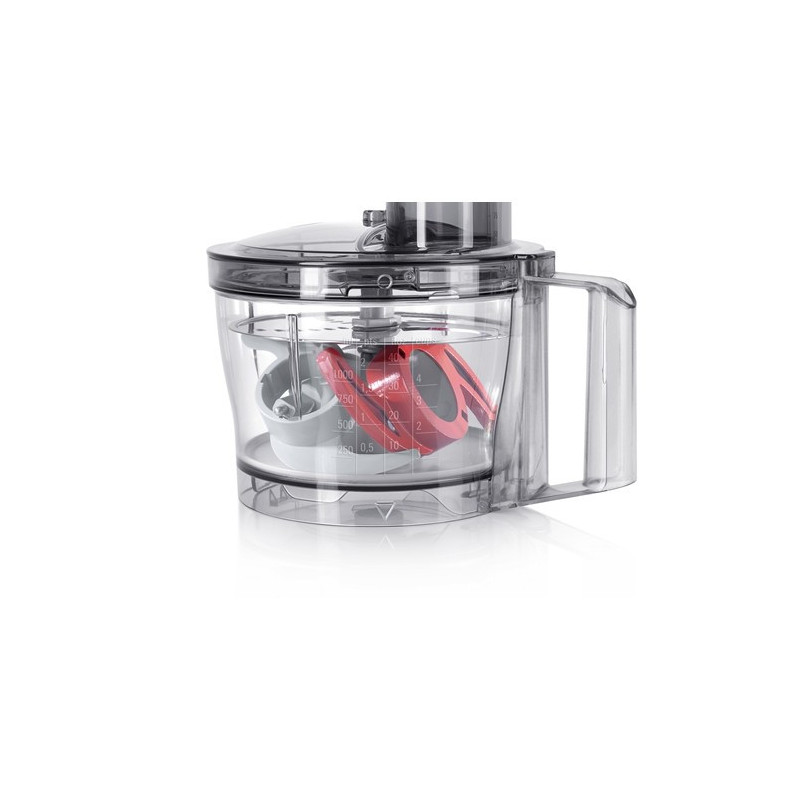 Bosch MCM3401M robot de cuisine 800 W 2,3 L Noir, Acier inoxydable